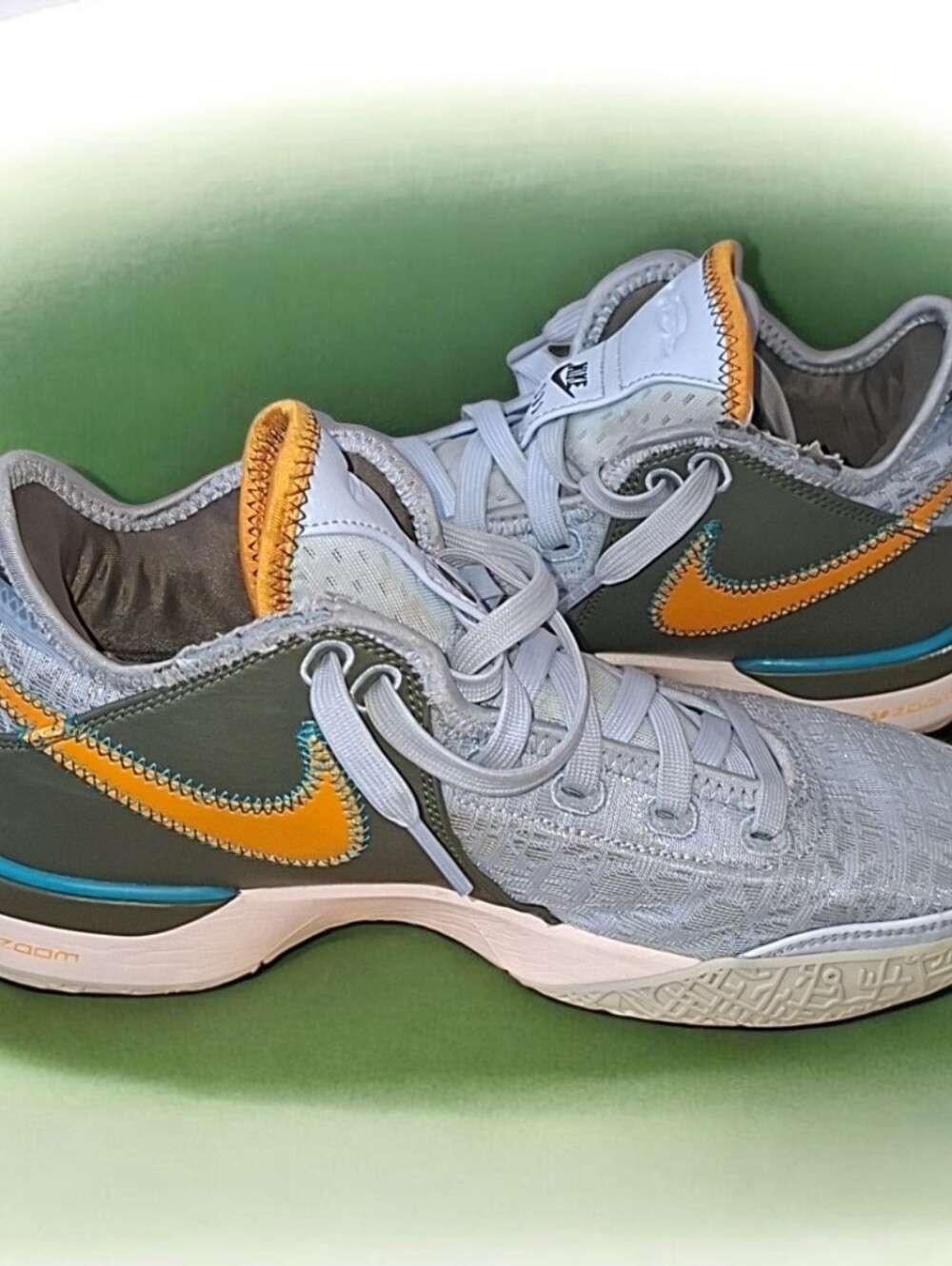 Nike Zoom LeBron NXXT Gen Blue Tint Low Top Lace Up Men's Athletic DR8784-400